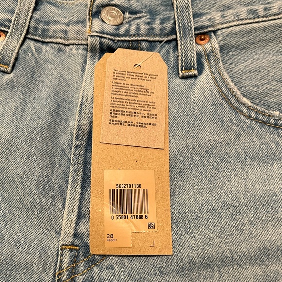 Levis high rise shorts - Picture 5 of 6